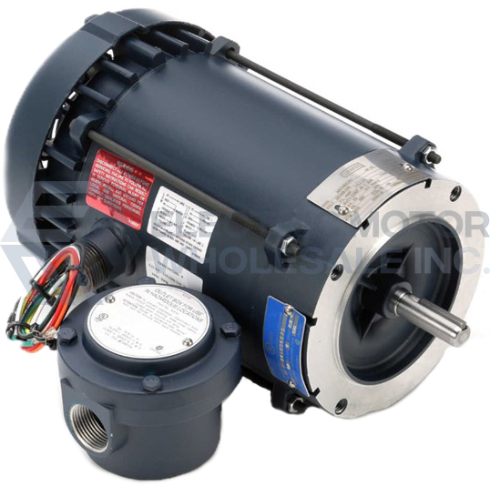 Image for 1/2HP LEESON 3600RPM 56J EPFC 1PH EXPLOSION PROOF MOTOR 116188.00